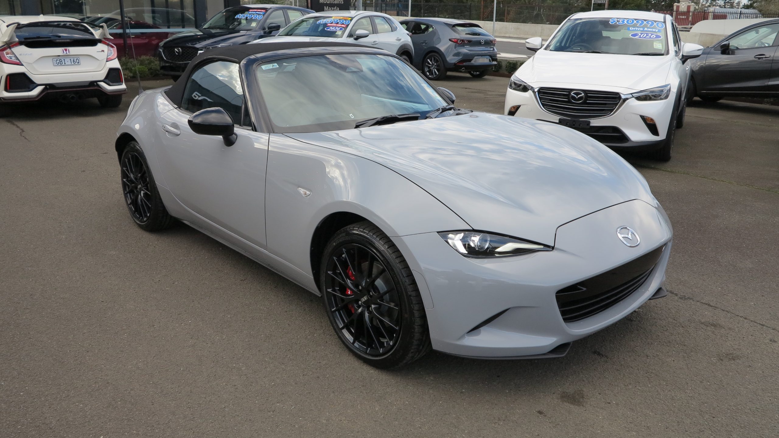 2026 MAZDA MX-5 G20 ROADSTER GT RS SKYACTIV-DRIVE 6SP 2.0L - Image 4